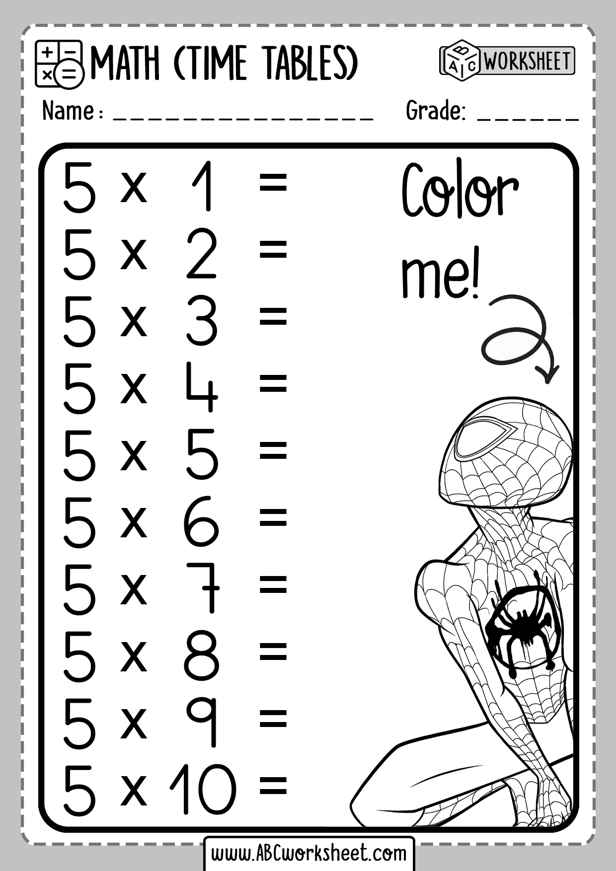 multiplication 2 times table worksheets