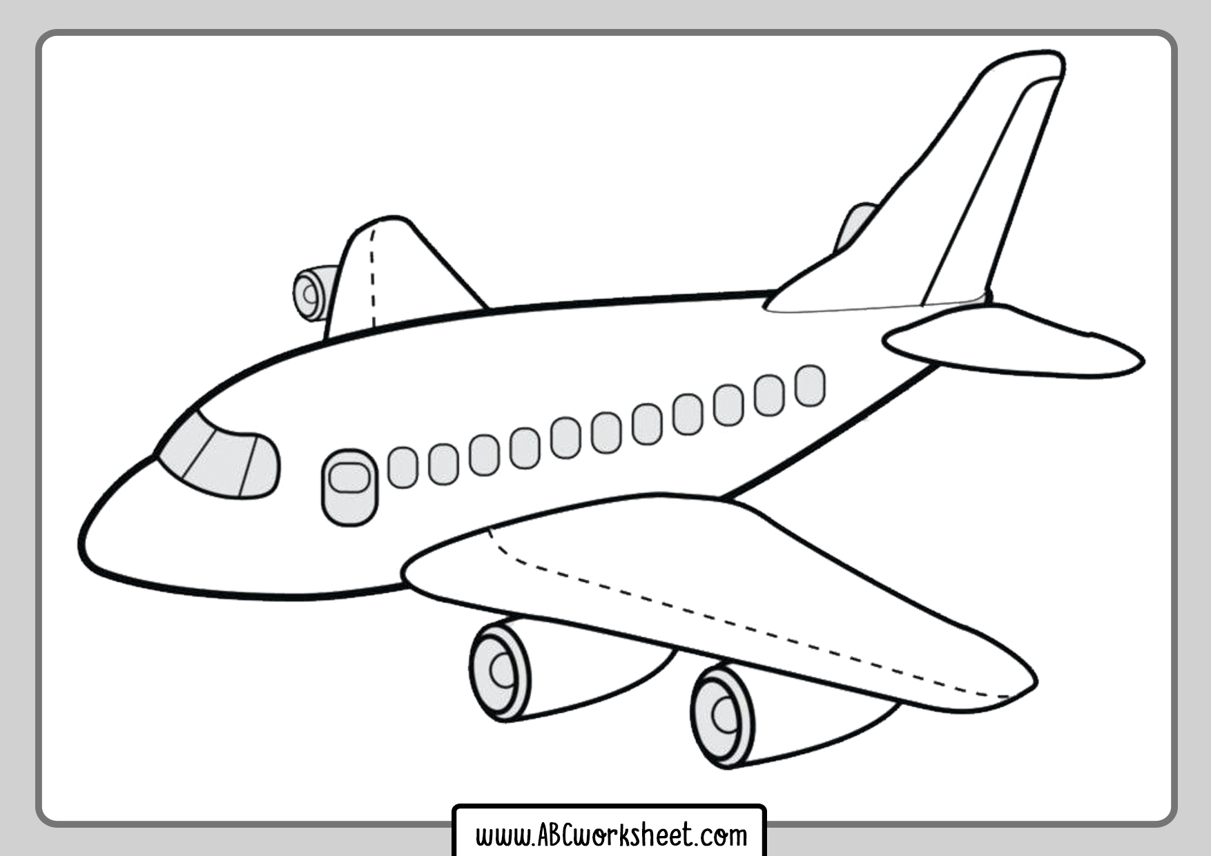 Airplane Printable