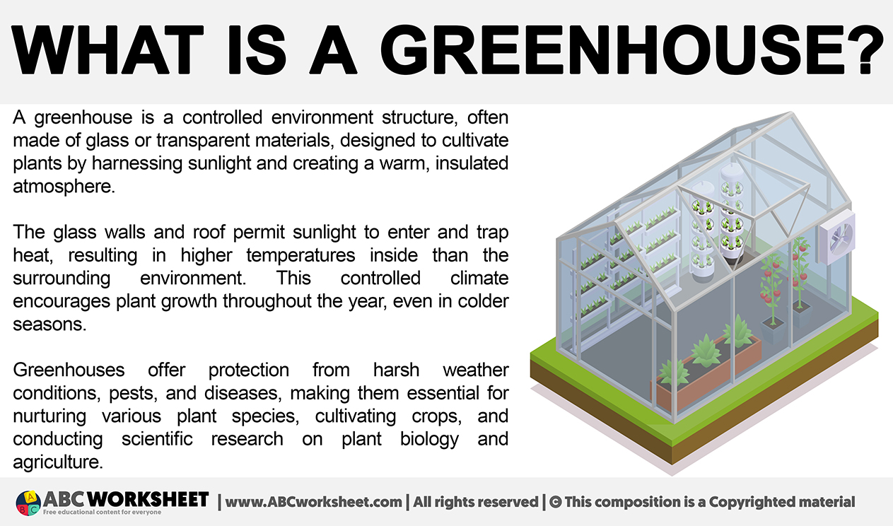 What is a Greenhouse Definition of Greenhouse