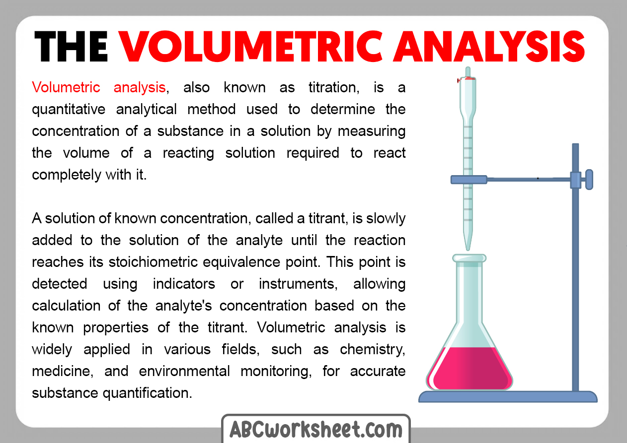 essay on volumetric analysis