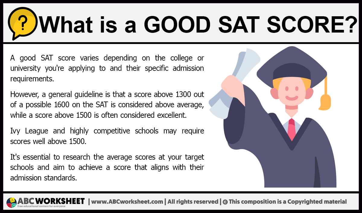 What is a good SAT Score?