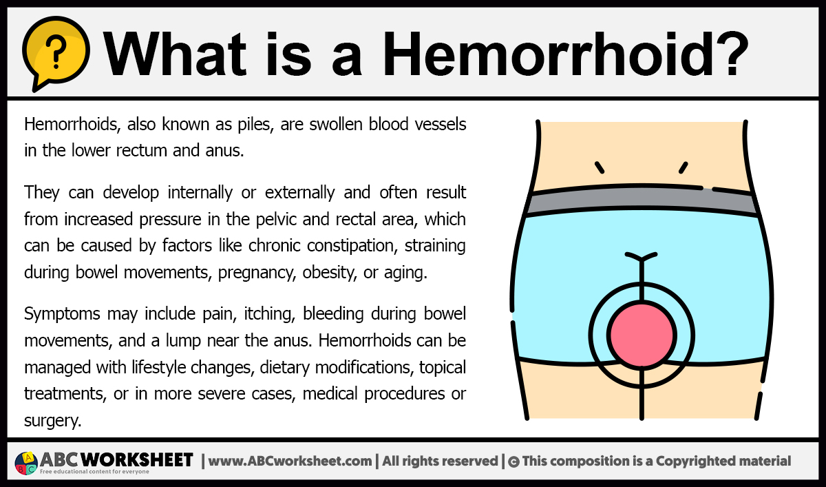 What Is A Hemorrhoid Definition Of Hemorrhoid