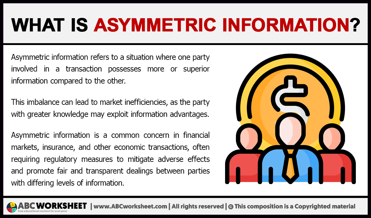 What Is Asymmetric Information 