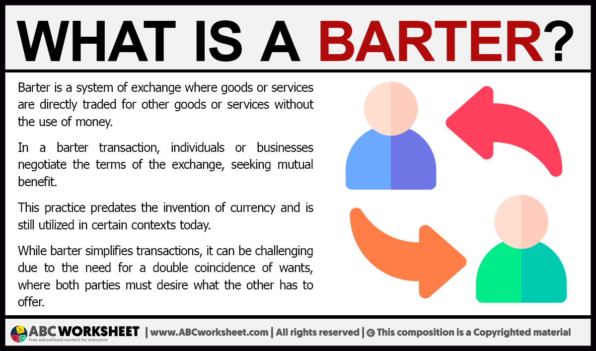 what-is-a-barter-definition-of-barter