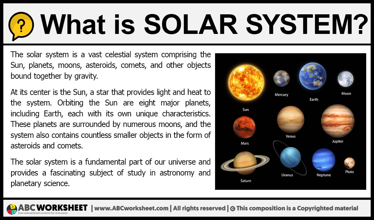 What Is The Solar System?