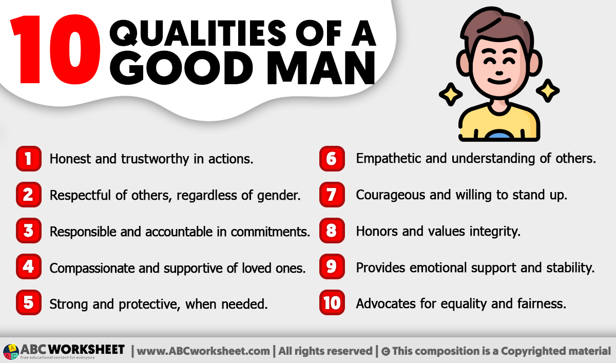 Qualities Of A Good Man 